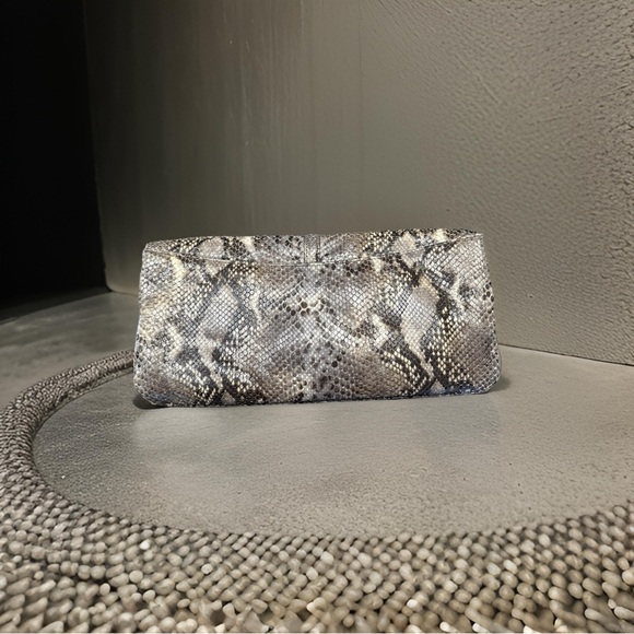 LK Bennett snakeskin look clutch - Picture 4 of 14